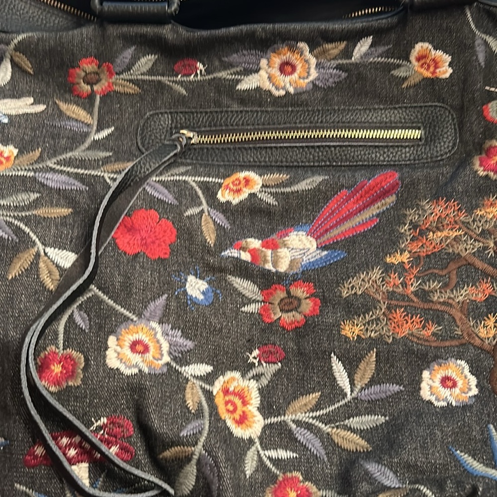 Johnny Was Krysha Overnight Bag/Anthropologie - Picture 9 of 12